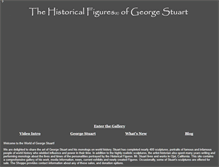 Tablet Screenshot of galleryhistoricalfigures.com